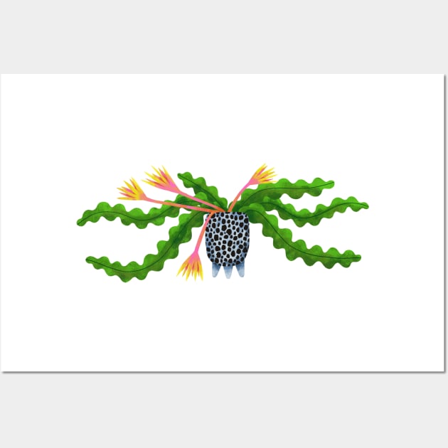 Zig Zag Cactus Wall Art by jill_gori